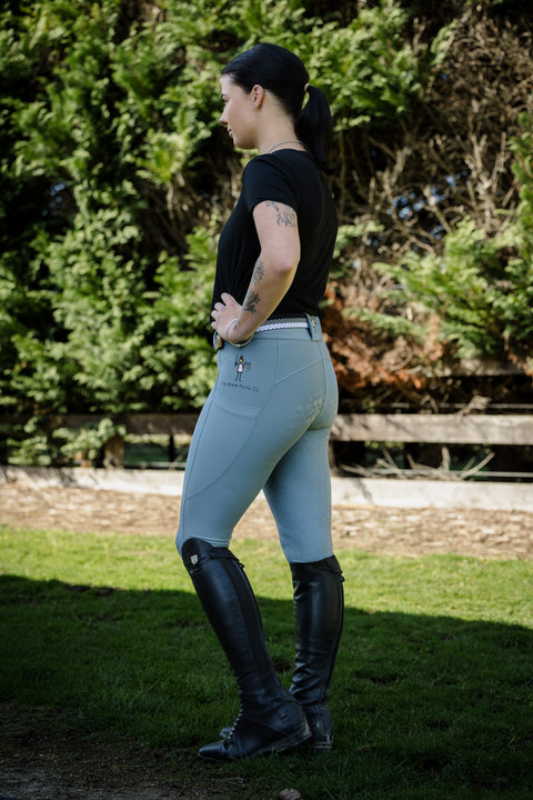 PerformanceXT Stone Green Riding Tights