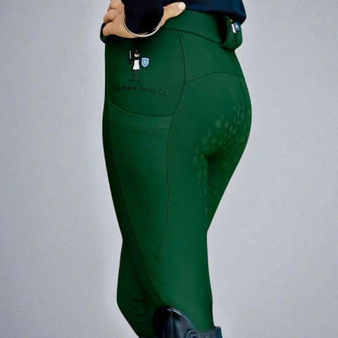 PerformanceXT Gun Green Riding Tights